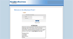 Desktop Screenshot of ebusiness.mars.com