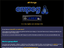 Tablet Screenshot of empeg.mars.org